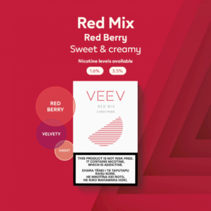 IQOS VEEV Cartridge Single Pack - Red Mix