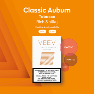 IQOS VEEV Cartridge Twin Pack - Classic Auburn