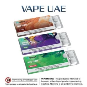 Minoa Nicotine Chewing Gum In UAE