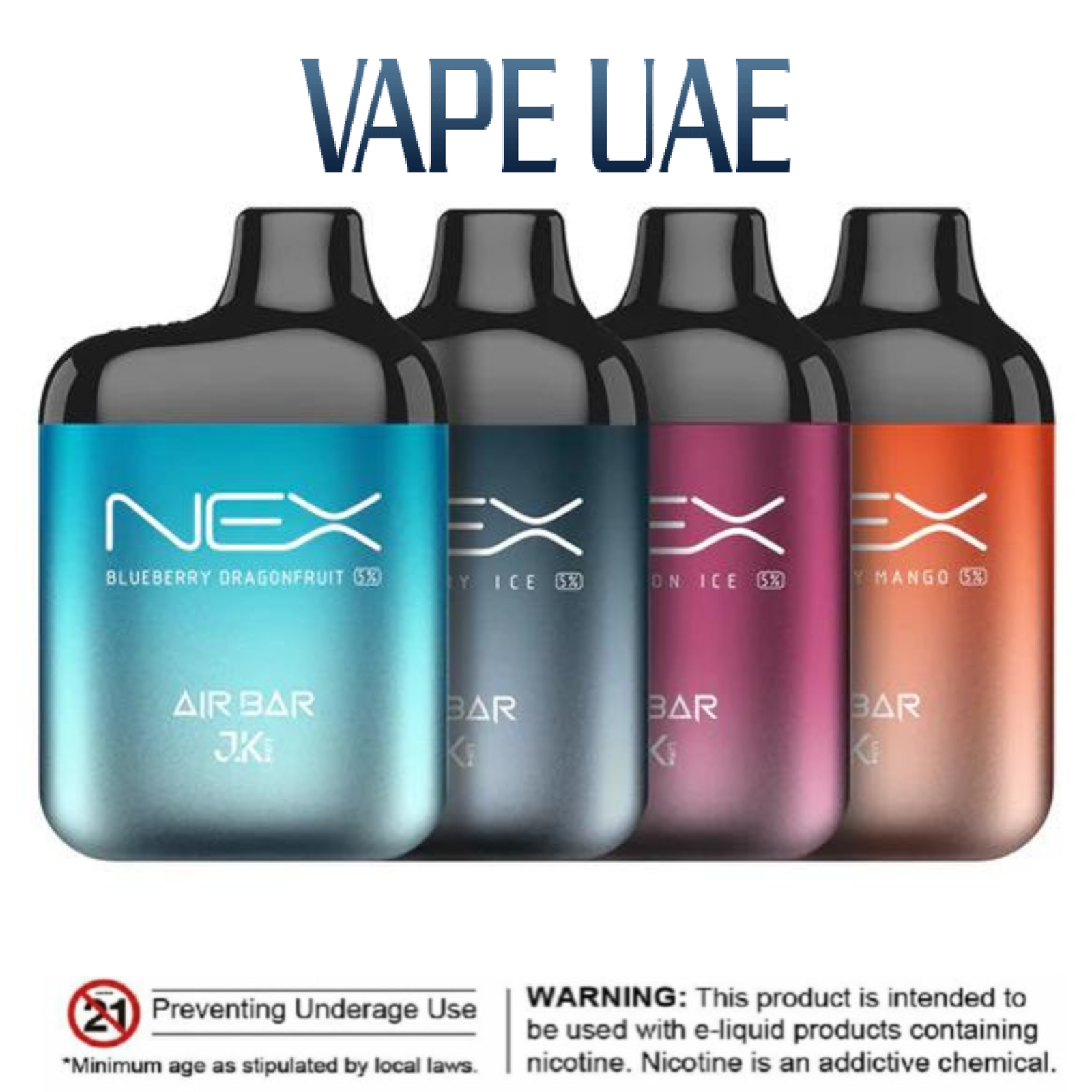 Air Bar Nex 6500 Puffs Disposable Vape in Dubai