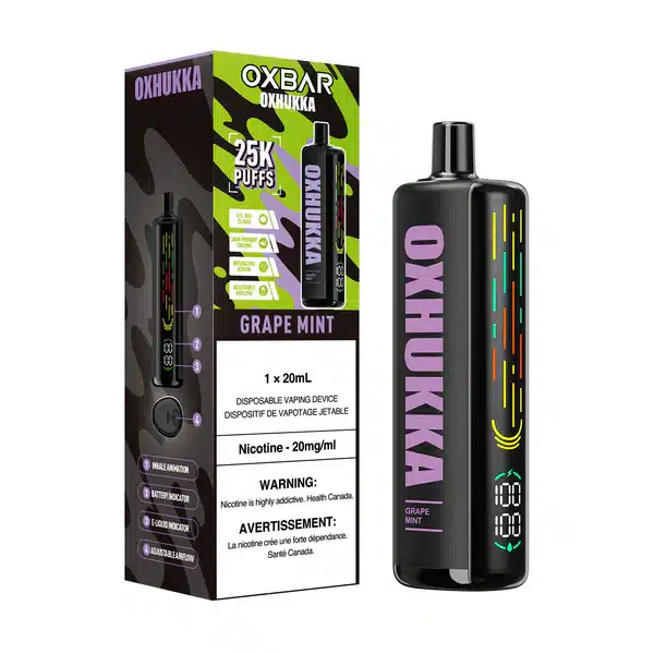 Oxbar Oxhukka 25000 puffs Disposable Vape in Dubai UAE - Image 10