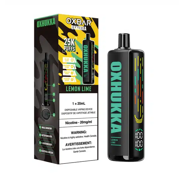 Oxbar Oxhukka 25000 puffs Disposable Vape in Dubai UAE - Image 9