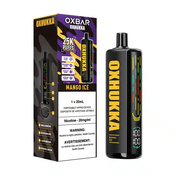 Oxbar Oxhukka 25000 puffs Disposable Vape in Dubai UAE - Image 3