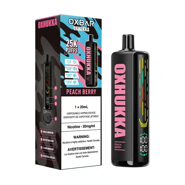 Oxbar Oxhukka 25000 puffs Disposable Vape in Dubai UAE - Image 2