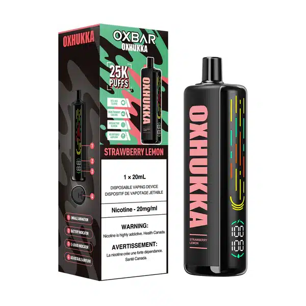 Oxbar Oxhukka 25000 puffs Disposable Vape in Dubai UAE - Image 8