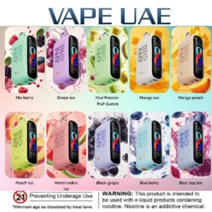 Cloud Zero 20000 Puffs Disposable Vape 20mg/2% Nicotine